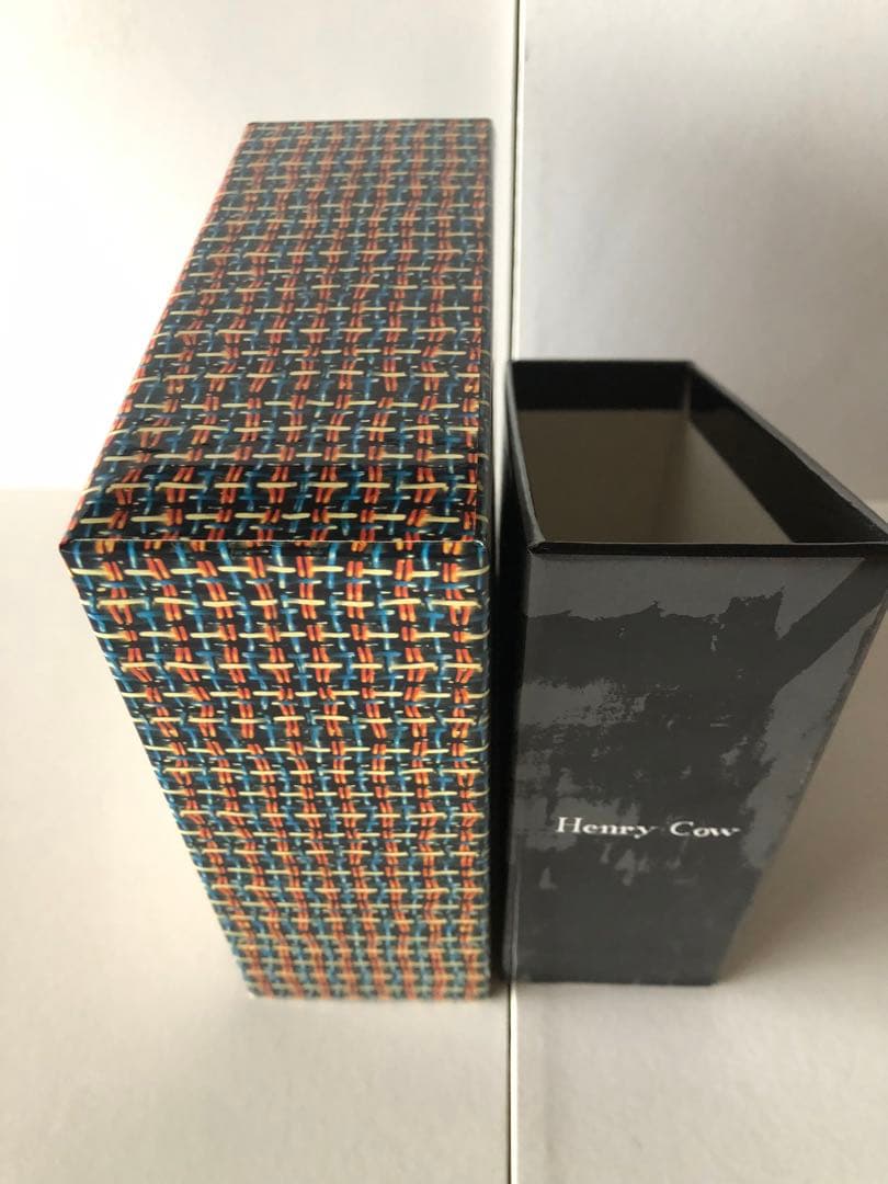 Henry Cow D.U特典BOX紙ジャケットCD5枚とCDシングル1枚