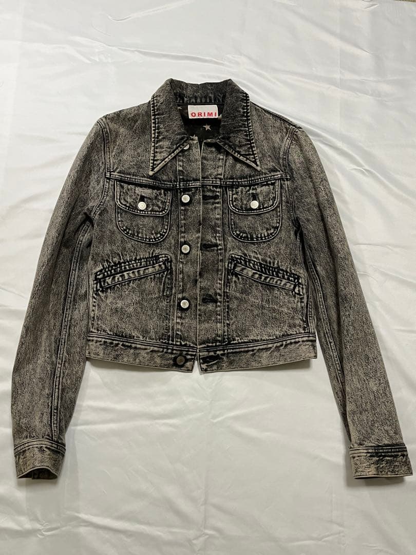 Orimi ケミカルウォッシュ　デニムジャケット　size1
