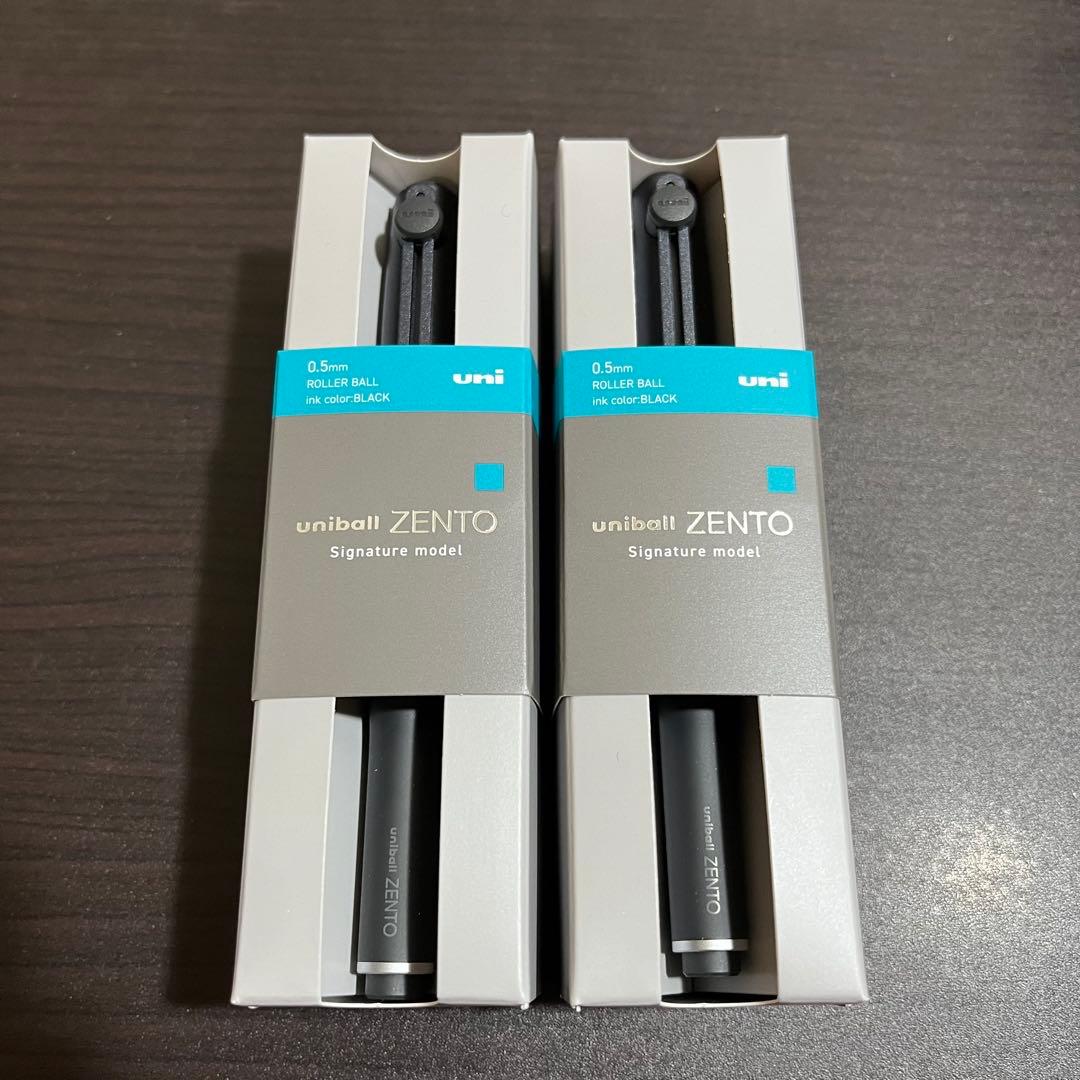 ユニボールゼントシグニチャーモデル0.5 2本　uniball ZENTO