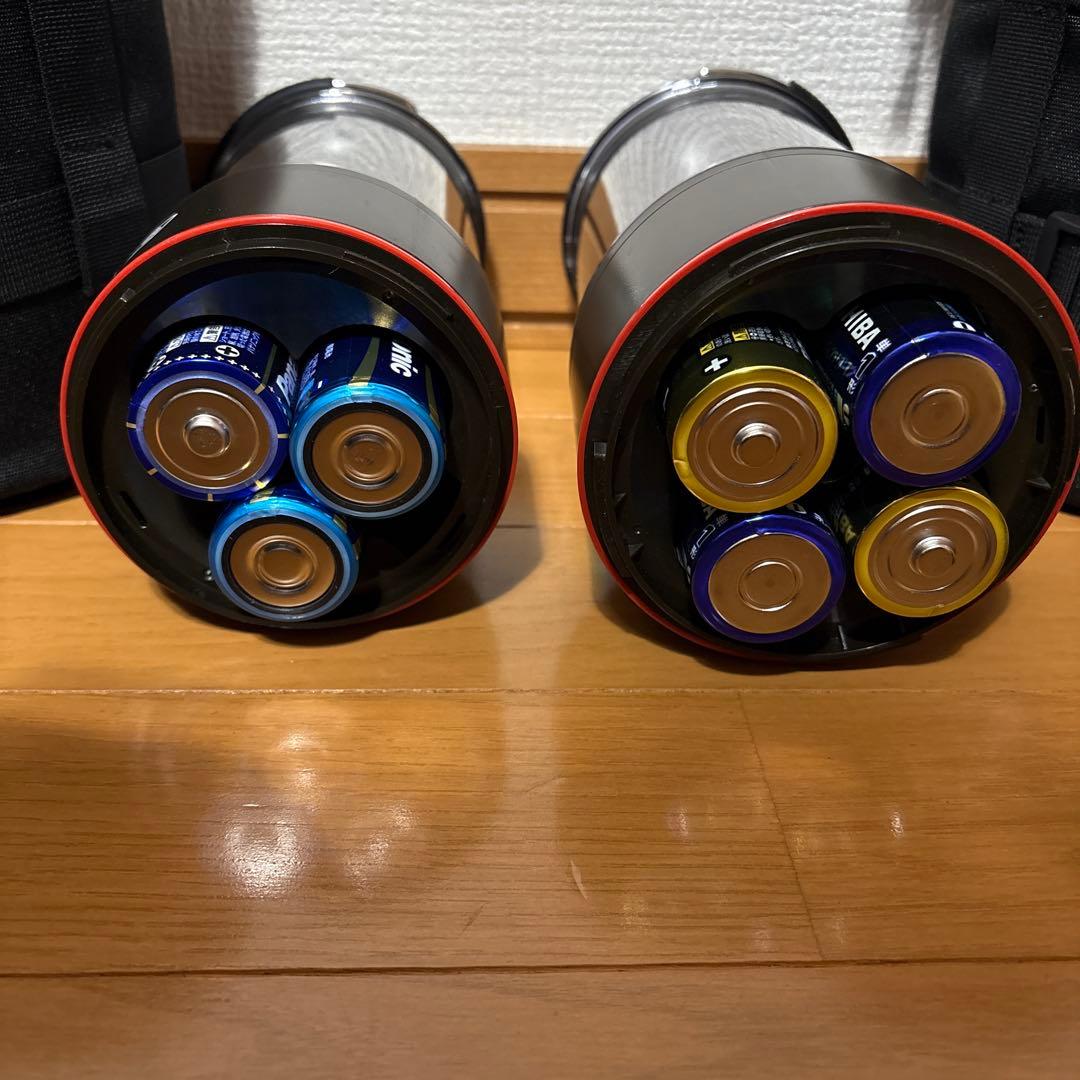 コールマンランタン リチャージブルLED バッテリーガードLED 暖色2個セット