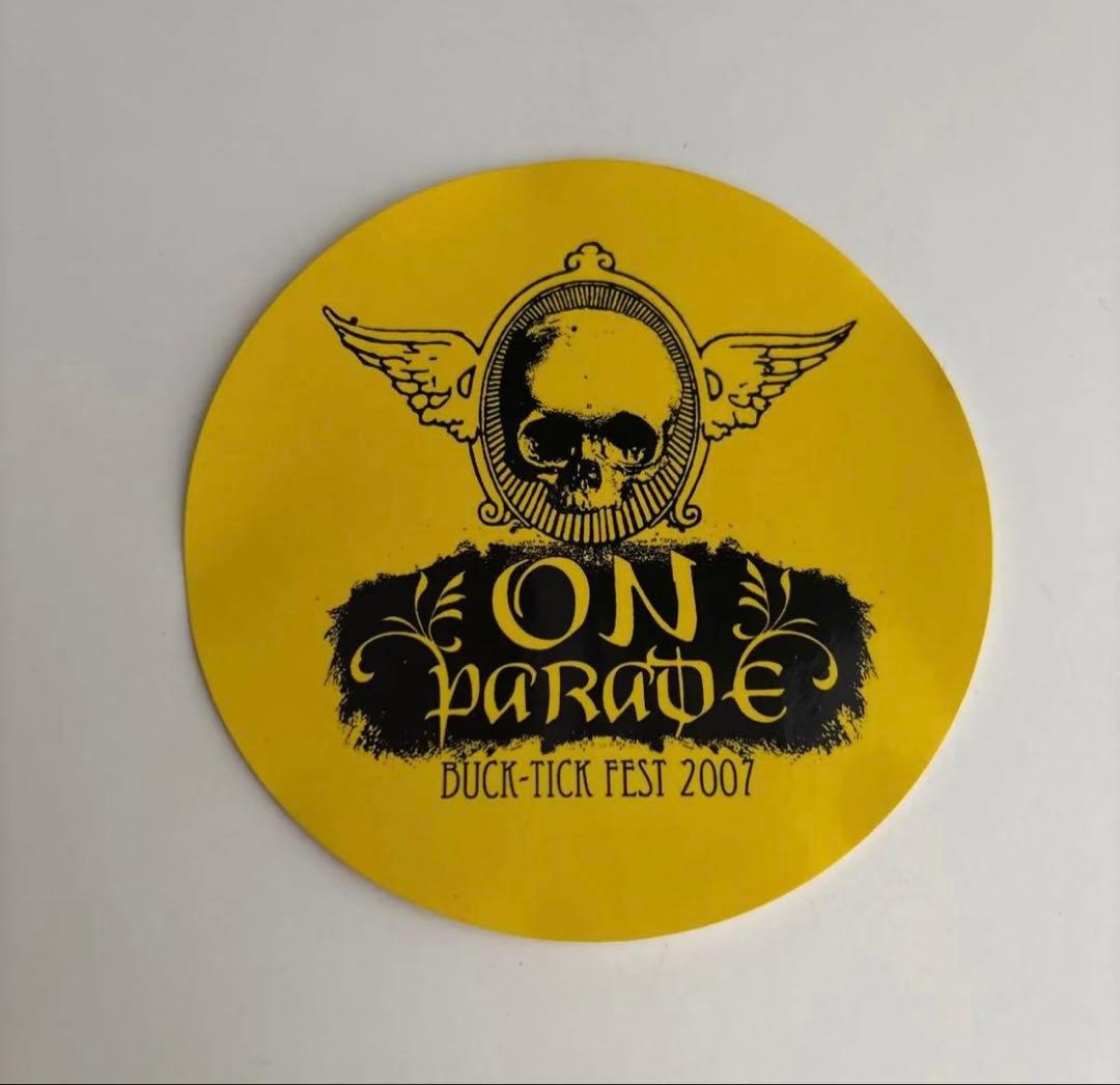 BUCK-TICK 櫻井敦司 FEST 2007 ON PARADE ステッカー