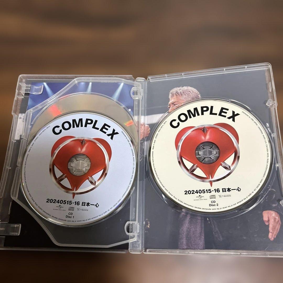 COMPLEX 20240515-16 日本一心 DVD+CD2枚 国内正規品